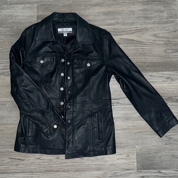 Nine & Co. Jackets & Blazers - Flattering Leather Jacket